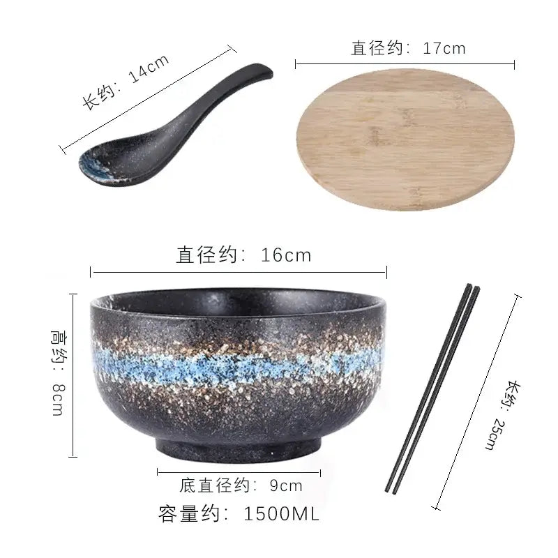 Japanische keramikschale mit deckel - kreativ und stilvoll
