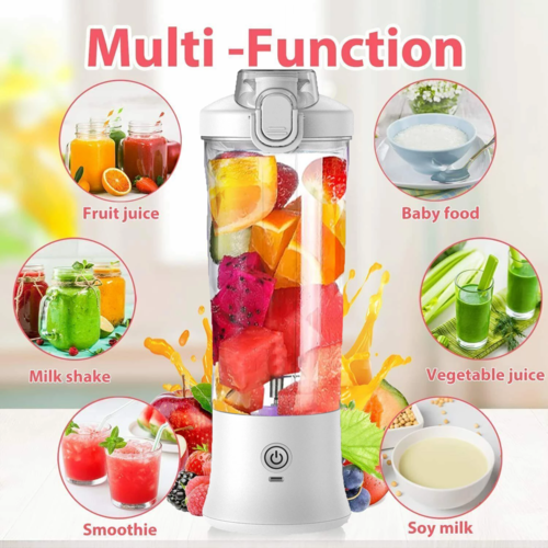 FreshFusion Slice&Sip Bottle Tragbarer Mixer