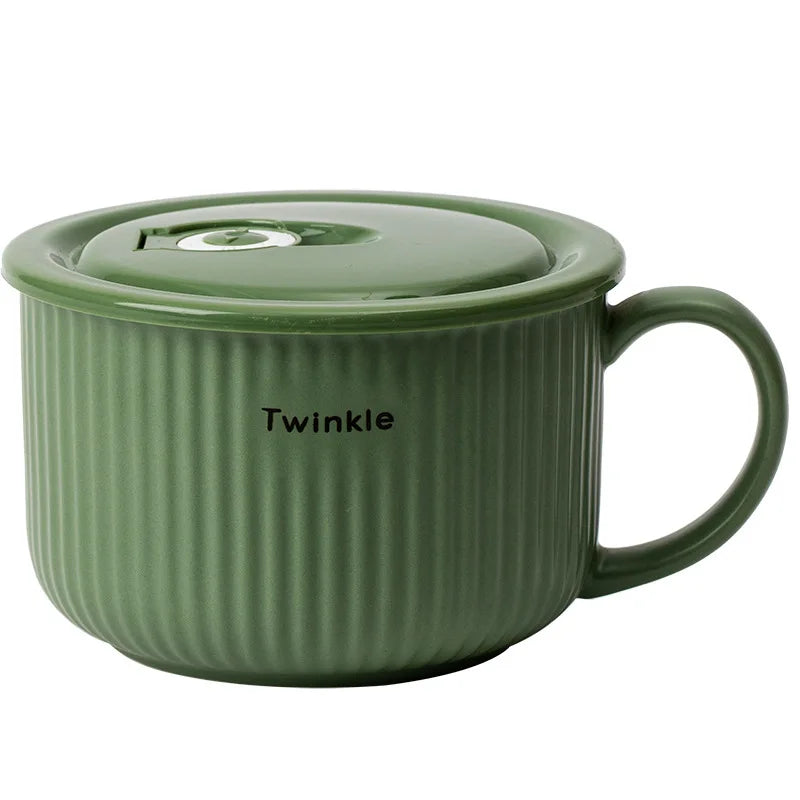 Ceramic Instant Noodle Bowl