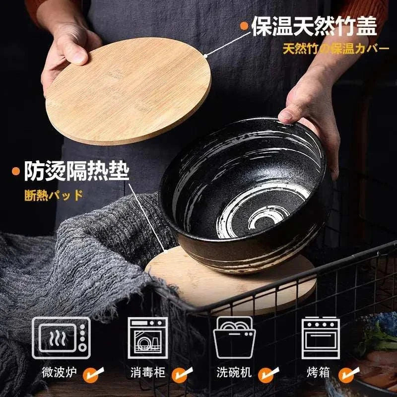  Japanische keramikschale mit deckel - kreativ und stilvoll