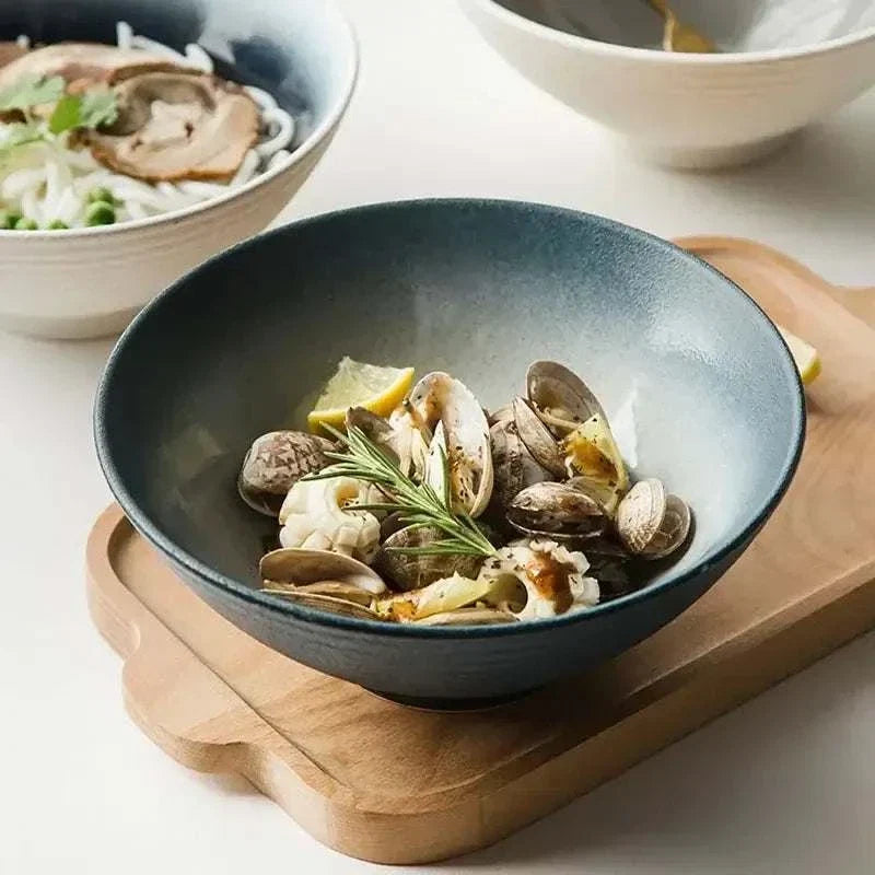 japanese ceramic ramen bowl 8inch