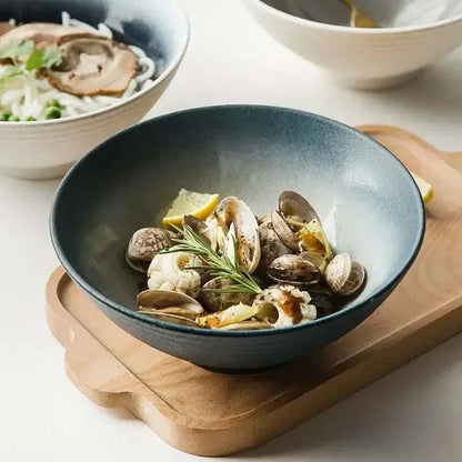 japanese ceramic ramen bowl 8inch