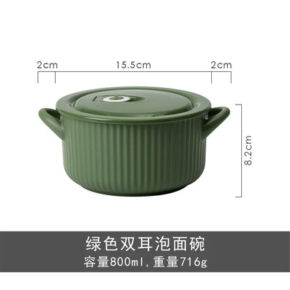 Ceramic Instant Noodle Bowl