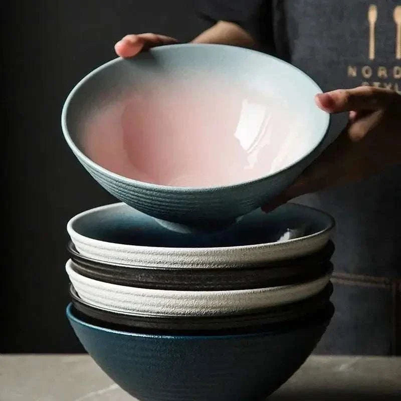 japanese ceramic ramen bowl 8inch