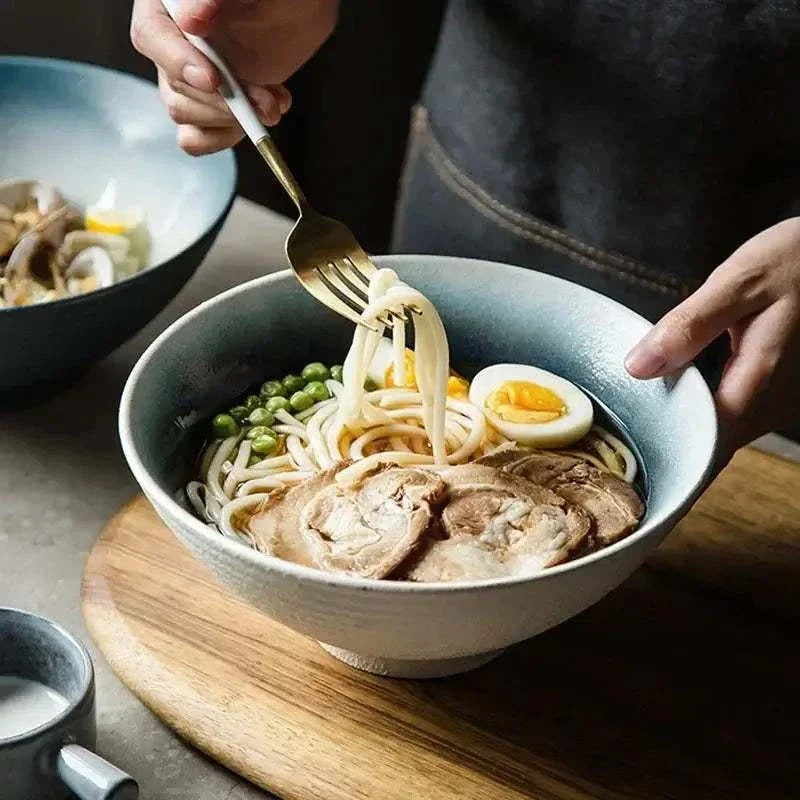 japanese ceramic ramen bowl 8inch