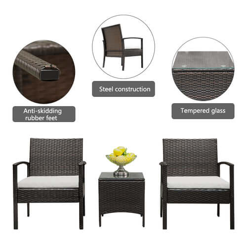 FreshFusion Table Rattan
