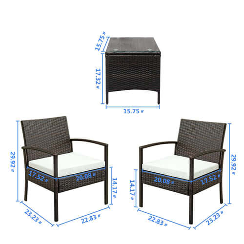 FreshFusion Table Rattan